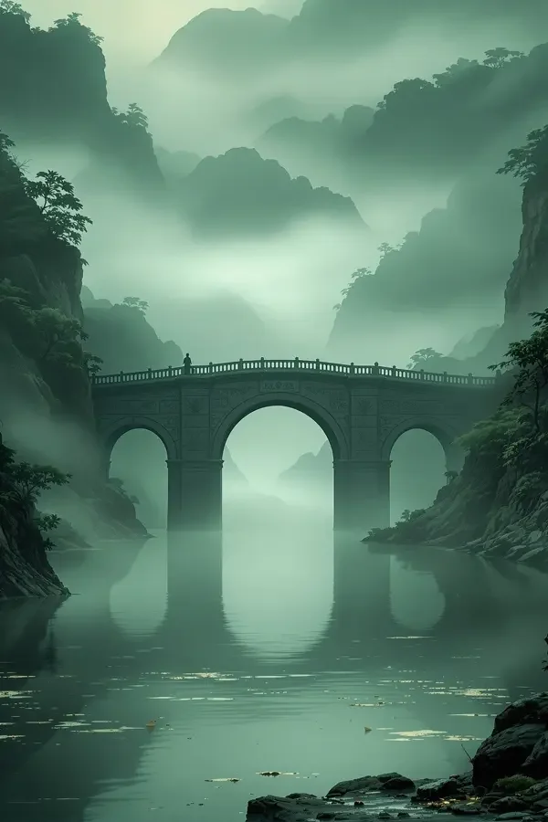 雾锁石桥 高清海报 - 色色动漫